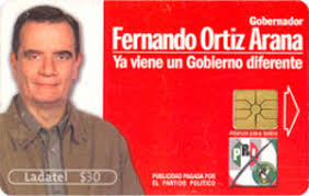 Phonecard: Fernando Ortiz Arana - Gobernador Queretaro (Telmex ... - Fernando-Ortiz-Arana---Gobernador-Queretaro