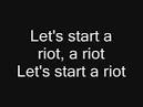 Three Days Grace Riot