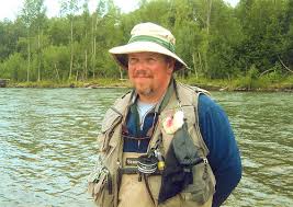 Bob Triggs - Little Stone Flyfisher Guide Kolpakova River - Kamchatka, Russia 2001. Photo Courtesy of Bob Hartmann - bobtriggs_1