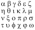 Greek Alphabet - Alphabet Greek