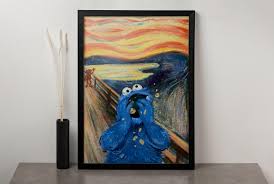 Image result for "the scream" parody