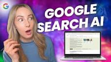 Google Search AI Demo | Search Generative Experience - YouTube