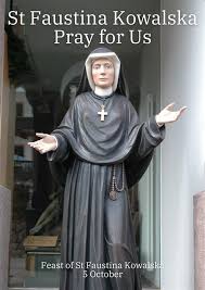 Image result for Saint https://en.wikipedia.org/wiki/Faustina Kowalska