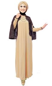 31 Koleksi Baju Muslim Modern Bentuk Dress Untuk Wanita Karir ...