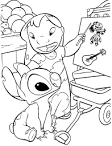 Lilo And Stitch coloring page