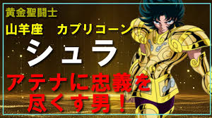 「山羊座のシュラ 聖闘士星矢」の画像検索結果