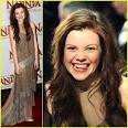 Georgie Henley gets cheeky as she arrives at the Royal World Premiere of The ... - georgie-henley-narnia-premiere