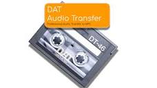 Digital Audio Tape (DAT) Transfer Service, Digitization to Digital ...
