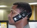 Street Use: Rubber Band Hands Free Cell Phone