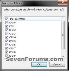 Image result for setting cpu affinity