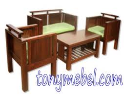Kursi Teras Design Minimalis Terbuat dari Kayu Jati Berkualitas ...