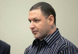 CHARGED IN GANG FIGHT: Rodrigo Jose Requejo, 34, Rancho Santa Margarita, listens during arraignment Wednesday, August 14 at Harbor Justice Center in Newport ... - kpk26p-14nbrequejoarraign1large