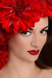 Image result for Dahlia `Red Skin`