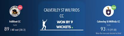 Image result for Calverley St Wilfrid`s Cricket Club