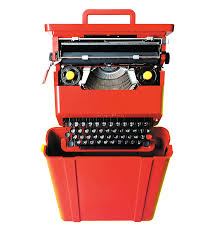 Afbeeldingsresultaat voor sottsass typewriter