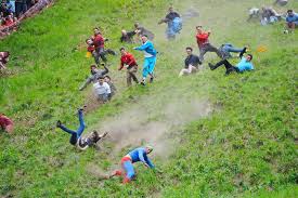 Image result for Cheese Rolling In Gloucestershire