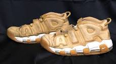 Nike Air More Uptempo Flax Wheat 2017 Tan Men's Basketball Shoes ...