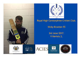 Image result for Corstorphine Cricket Club