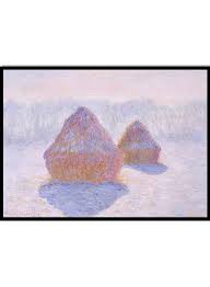 Image result for Monet haystacks