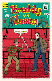 Image result for freddy contre jason
