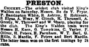 Image result for Preston Village Cricket Club