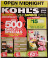 Kohls Black Friday Ad 2011