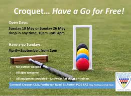 Image result for Fowey Croquet Club