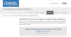 North American Lithium-ion Battery Supply Chain Database ...