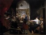 The Fable of Arachne  Las Hilanderas  by Diego Rodriguez De Silva