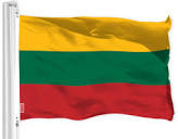 Amazon.com : G128 Lithuania Lithuanian Flag | 3x5 Ft | LiteWeave ...