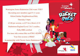 Image result for Spire Junior Badminton Club