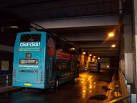 Buses travel around a circular route to various alphabetically placed bus - via Daymix