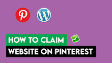 How to Claim Website on Pinterest | Verify Wordpress Site on ...