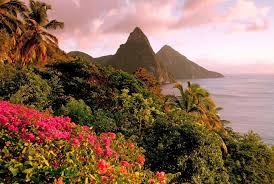 Image result for pitons lucia