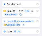 Google maps to Waze direction shortcut : r/shortcuts