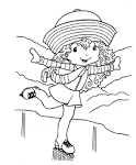 Strawberry Shortcake coloring page