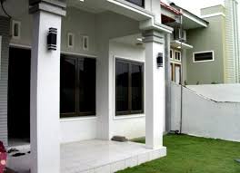 Bentuk Teras Rumah Minimalis Idaman Tampak Depan