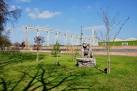 SP2193 : Part of the Cedars complex with the Guardian on his Plinth - via Daymix