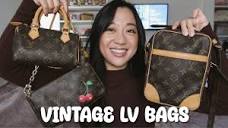 MY VINTAGE LOUIS VUITTON BAGS | How I Feel About Them Now & Tips ...