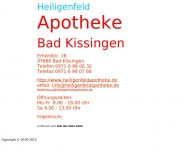 Heiligenfeld Apotheke, Inhaber: Susanne Prause e.K., Einzelhandel ...