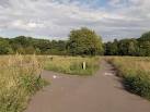 divide here so that the footpath leads past a information board. - via Daymix