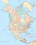 Map of North America