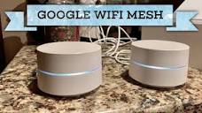 Google WiFi Home Mesh Network Router Setup and Review - YouTube