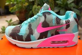 Jual Sepatu Running Nike Airmax 90 Camoflage for Women Blue/Green ...