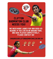 Image result for Clifton Badminton Club