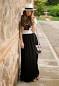 Image result for falda larga casual