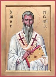 Image result for Sfântul https://ro.wikipedia.org/wiki/Irineu de Lyon