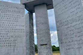 Image result for georgia guidestones