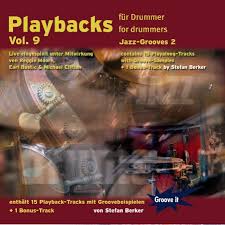Playbacks für Drummer Vol.9 - Jazz Grooves 2 - von Stefan Berker - Cover-Drums-Vol.9