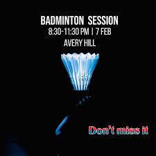Image result for Greenwich Badminton Club